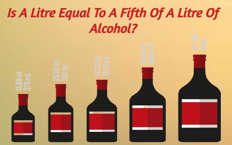 Is A Litre Equal To A Fifth Of A Litre Of Alcohol?