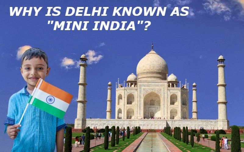 Why Is Delhi known As “Mini India”?