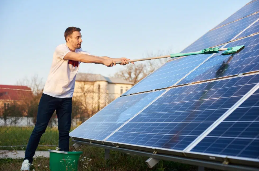 Photovoltaic System On The North Side Of The Roof