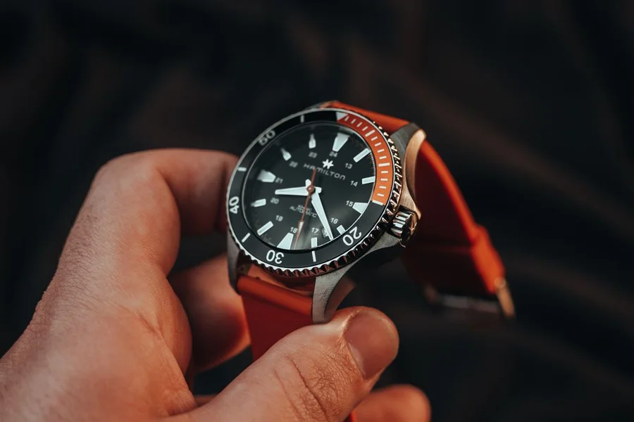 seiko samurai rubber watch band